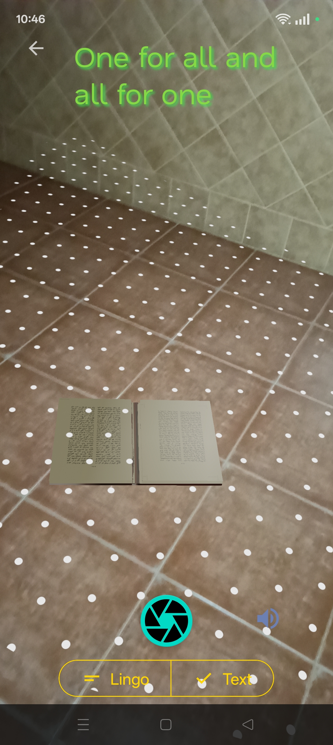 Pick Text Lite Phone Augmented Reality Text 2