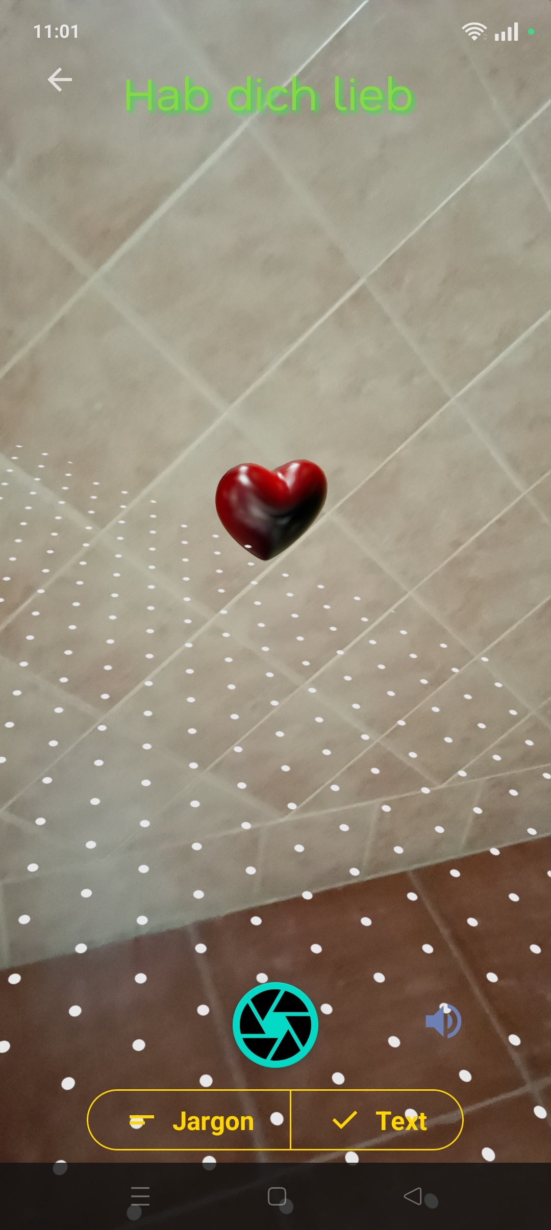 Wähle Text Lite Teléfono Realidad Aumentada Texto